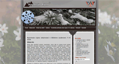 Desktop Screenshot of apartman-lipno.cz